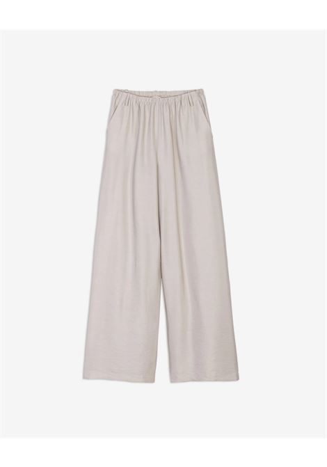 Alysi pantalone lungo Liquid Touch in modal a gamba ampia ALYSI | Pantaloni | 116178P6215SASSO
