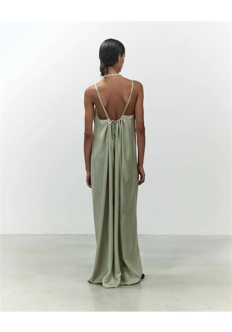 Alysi silk twill lingerie dress with contrast lace ALYSI |  | 116355P6219PIST