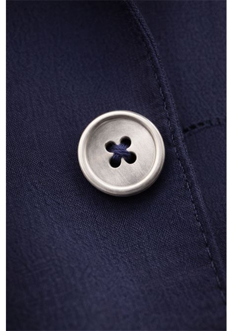 Barba Napoli easy blue single-breasted jacket in Loro Piana Zelander wool BARBA |  | 0004953062