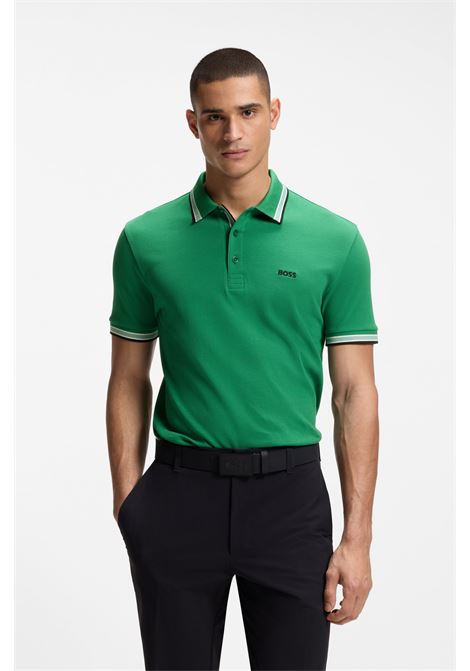 Polo BOSS Regular Fit Paddy in Piqué di Cotone BOSS | JERSEY | 5046905532000320
