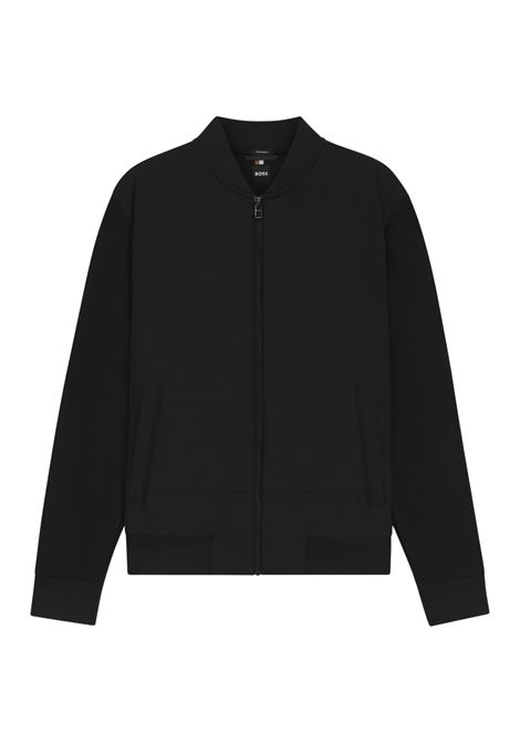 Felpa BOSS H-Skiles 100 con zip e parte anteriore imbottita BOSS | JERSEY | 5053276700100001