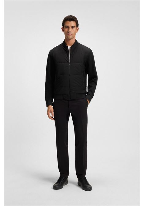 Felpa BOSS H-Skiles 100 con zip e parte anteriore imbottita BOSS | JERSEY | 5053276700100001