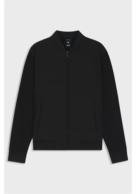 Felpa BOSS H-Skiles 100 con zip e parte anteriore imbottita BOSS | JERSEY | 5053276700100001