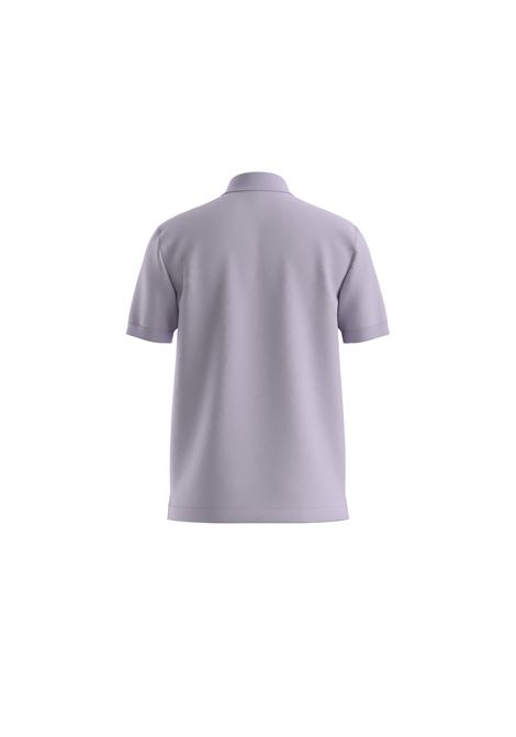 Polo BOSS Regular Fit Pallas in Piqué di Cotone - Open Purple BOSS | JERSEY | 5055356455300553