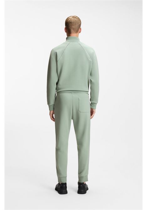 Pantaloni della Tuta BOSS Hadiko Regular Fit in Misto Cotone con Profili BOSS | JERSEY | 5055357435700357