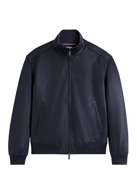 BOSS x ASTON MARTIN lamb-leather jacket H-Mamun_AM BOSS |  | 5055364540400404