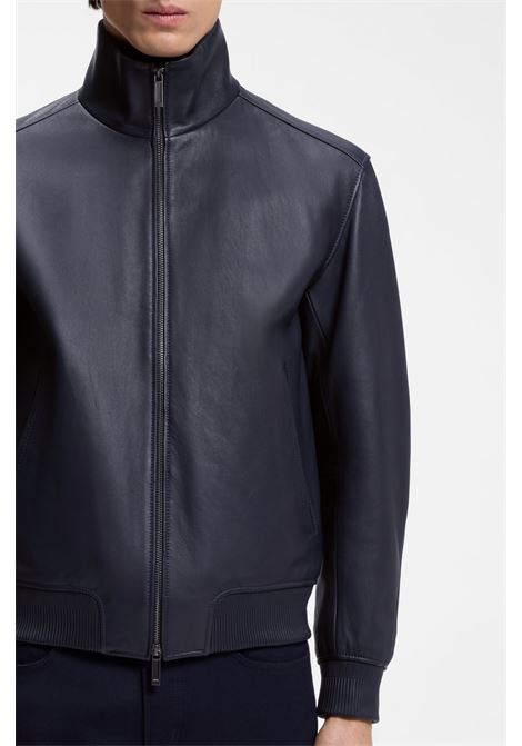 BOSS x ASTON MARTIN lamb-leather jacket H-Mamun_AM BOSS |  | 5055364540400404