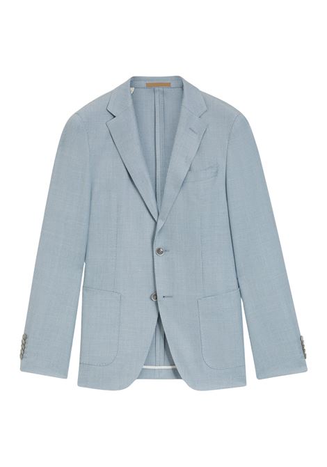 Giacca Blazer Slim Fit L-Heston-LP in Lana Seta e Lino BOSS | GIACCHE | 5055553846100461