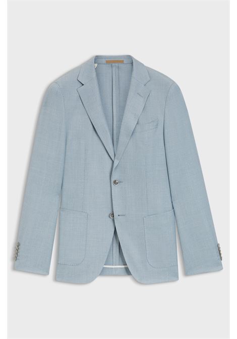 BOSS L-Heston-LP Slim-Fit Virgin Wool, Silk, and Linen Blazer BOSS |  | 5055553846100461