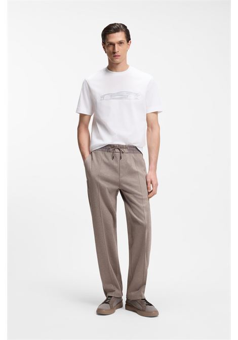 T-shirt BOSS x ASTON MARTIN C-Taut 242_AM in cotone mercerizzato con grafica auto BOSS | JERSEY | 5055582810000100