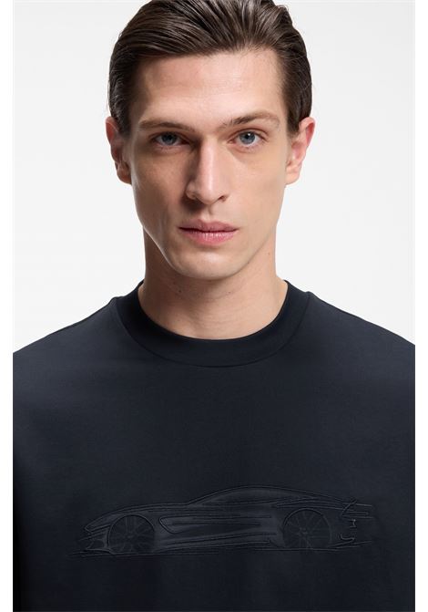 T-shirt BOSS x ASTON MARTIN C-Taut 242_AM in cotone mercerizzato con grafica auto BOSS | JERSEY | 5055582840400404