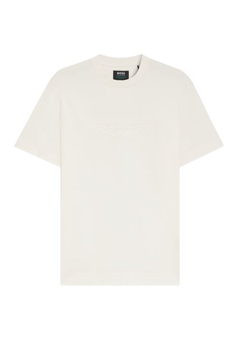 T-shirt BOSS x ASTON MARTIN C-Thompson 243_AM in cotone mercerizzato con dettaglio ad ala BOSS | JERSEY | 5055584311800118