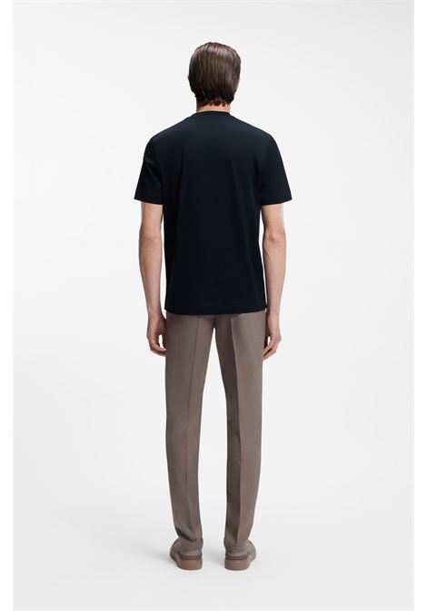 T-shirt BOSS x ASTON MARTIN C-Thompson 243_AM in cotone mercerizzato con dettaglio ad ala BOSS | JERSEY | 5055584340400404