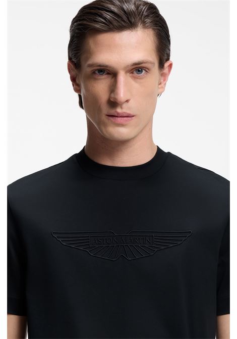 T-shirt BOSS x ASTON MARTIN C-Thompson 243_AM in cotone mercerizzato con dettaglio ad ala BOSS | JERSEY | 5055584340400404