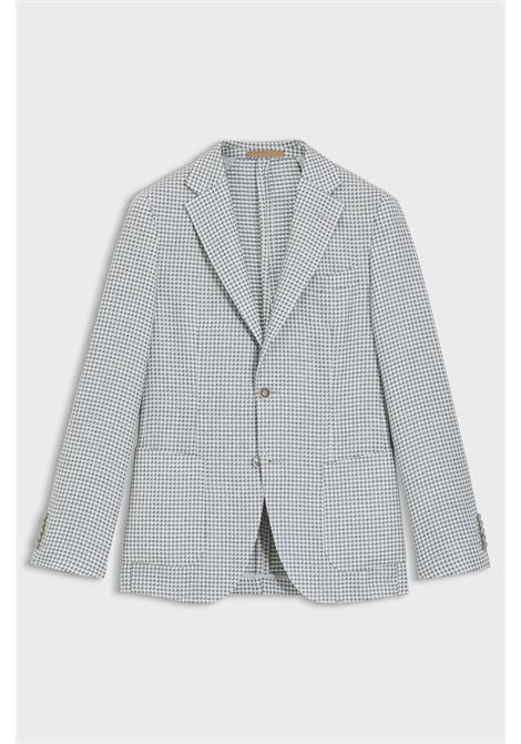 BOSS L-Heston Slim-Fit Silk, Linen, and Cotton Blend Blazer BOSS |  | 5055592146100461