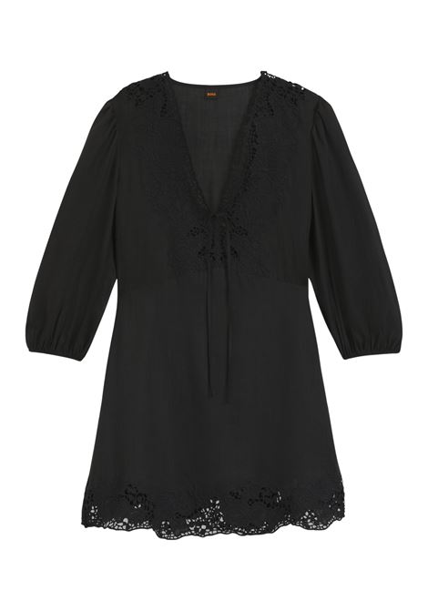 Vestito dalla linea svasata con dettagli ricamati BOSS | Abiti | 50556737001