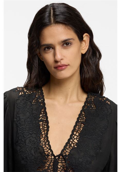 Vestito dalla linea svasata con dettagli ricamati BOSS | Abiti | 50556737001