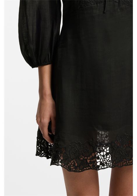 Vestito dalla linea svasata con dettagli ricamati BOSS | Abiti | 50556737001