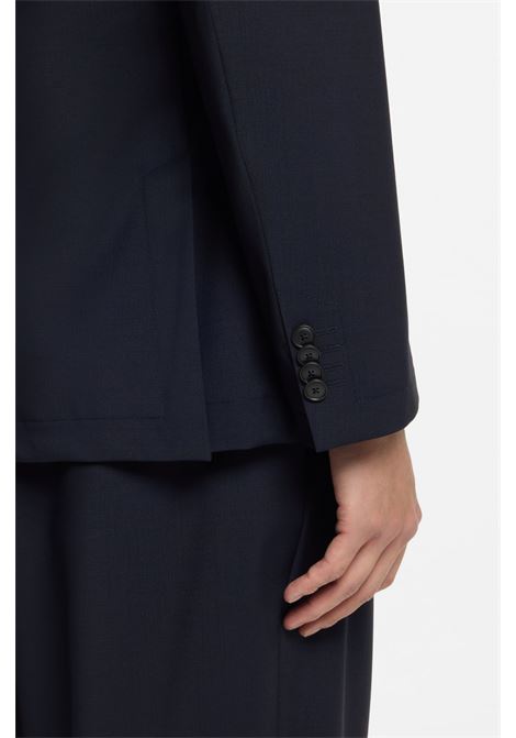 BOSS P-Hanry Slim-Fit Washable Wool-Blend Blazer BOSS |  | 5055675740400404