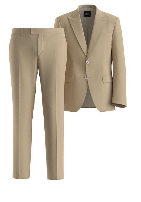 BOSS mens tailored beige suit BOSS |  | 5055727327500275