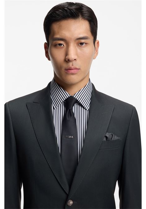 Abito Due Pezzi Slim Fit H-Huge in Misto Lana Vergine Stretch BOSS | Abiti | 5055727334800348