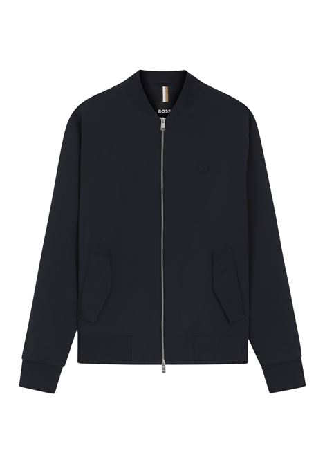 Felpa BOSS C-Skiles 98 in cotone mercerizzato con zip e monogramma Double B BOSS | JERSEY | 5055785340400404