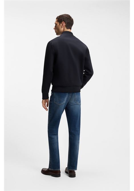 Felpa BOSS C-Skiles 98 in cotone mercerizzato con zip e monogramma Double B BOSS | JERSEY | 5055785340400404