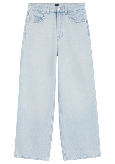 Jeans straight fit in denim blu BOSS | JEANS | 50558703433