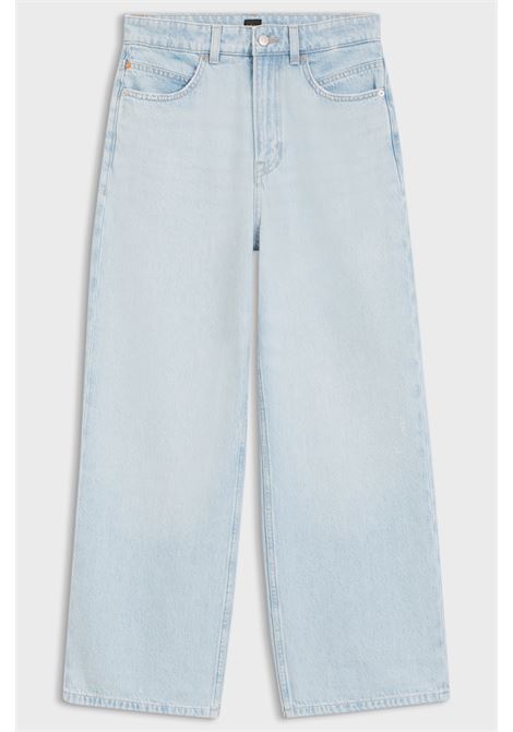Jeans straight fit in denim blu BOSS | JEANS | 50558703433