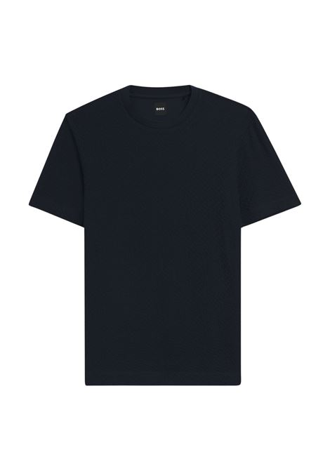 T-shirt Performance BOSS P-Taut 89 in Cotone Jacquard BOSS | JERSEY | 5055877040400404