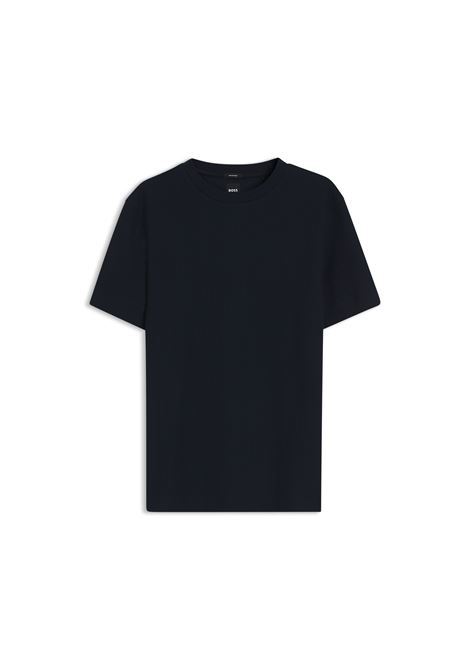 T-shirt Regular Fit BOSS H-Thompson 237 in Cotone con Motivo Geometrico BOSS | JERSEY | 5055967740400404