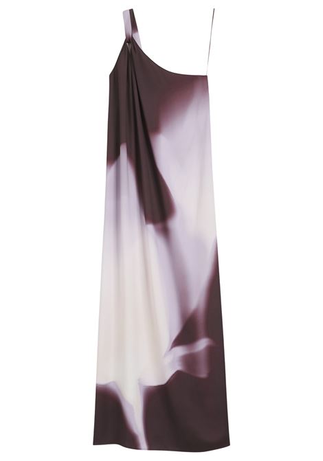 BOSS Dantea one-shoulder floral-print dress with scarf detail BOSS |  | 50560086990