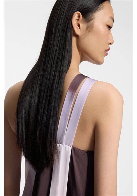 BOSS Dantea one-shoulder floral-print dress with scarf detail BOSS |  | 50560086990