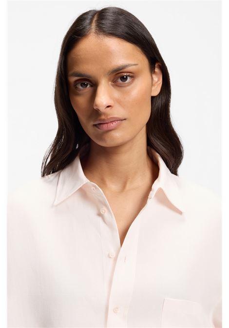 Camicetta relaxed fit con tasca sul petto BOSS | Bluse | 50560693680