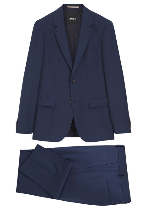 BOSS abito tre pezzi slim fit in lana vergine H-Houston-3Pcs-262 BOSS | ABITI | 5056183640400404