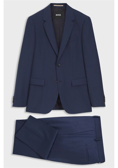BOSS abito tre pezzi slim fit in lana vergine H-Houston-3Pcs-262 BOSS | ABITI | 5056183640400404