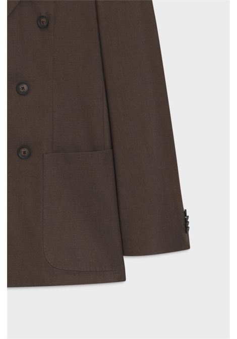 BOSS abito due pezzi slim fit in cotone elasticizzato con micromotivo C-Huge-2Pcs-DB-262 BOSS | ABITI | 5056184820700207