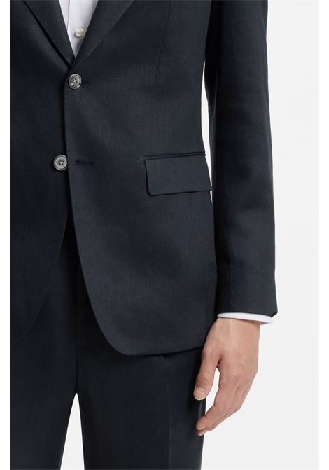 BOSS H-Hutson-Peak Slim-Fit Linen Twill Jacket BOSS |  | 5056185740200402