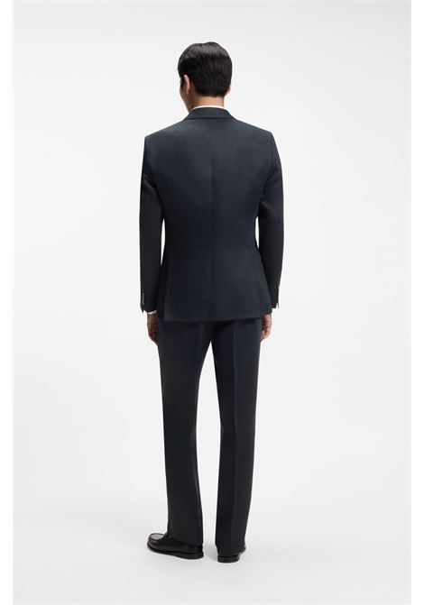 BOSS H-Hutson-Peak Slim-Fit Linen Twill Jacket BOSS |  | 5056185740200402