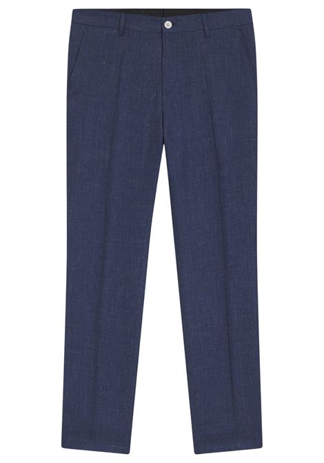 BOSS pantaloni slim fit in misto lino C-Genius-262 BOSS | PANTALONI | 5056188646600466