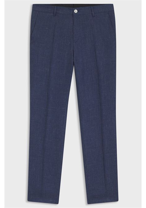 BOSS pantaloni slim fit in misto lino C-Genius-262 BOSS | PANTALONI | 5056188646600466