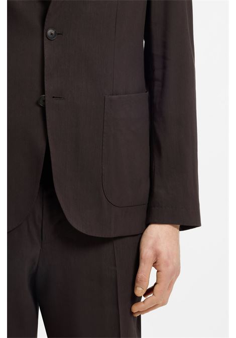 Giacca da Completo Slim Fit P-Hanry in Lino Tecnico Lavabile BOSS | GIACCHE | 5056195920700207