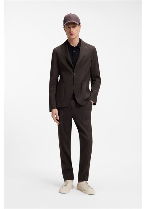 Giacca da Completo Slim Fit P-Hanry in Lino Tecnico Lavabile BOSS | GIACCHE | 5056195920700207