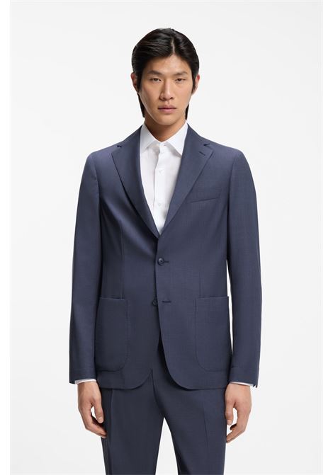BOSS giacca slim fit in lana vergine lavabile P-Hanry-WG-262 BOSS | GIACCHE | 5056199146600466