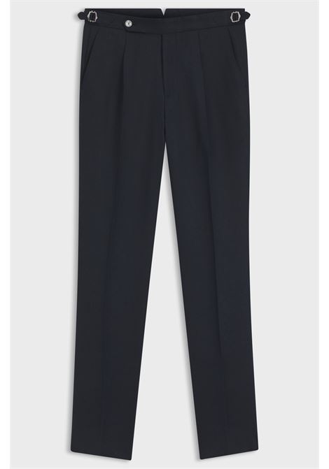 BOSS pantaloni relaxed fit in lino con pieghe frontali H-Perino-PL-DTL-262 BOSS | PANTALONI | 5056323140200402