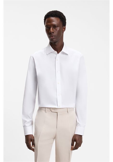 Camicia BOSS BY BECKHAM Slim Fit in Cotone H-DAVID BOSS | CAMICIE | 5056442710000100