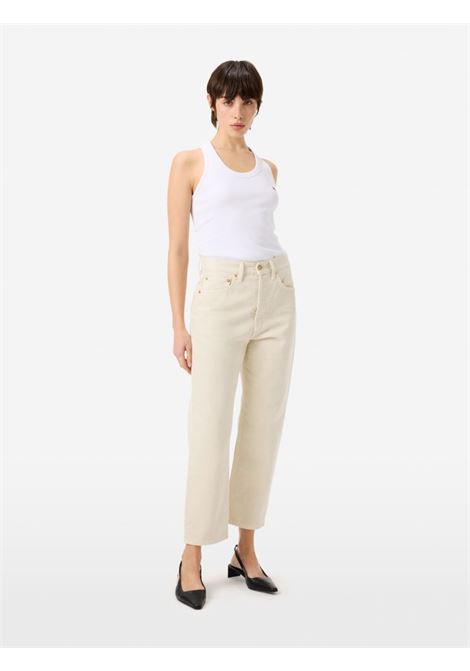 Cycle Bella mom fit mid-rise jeans in rigid stone bull denim 11.5 oz Made in Italy CYCLE |  | CC452P51898