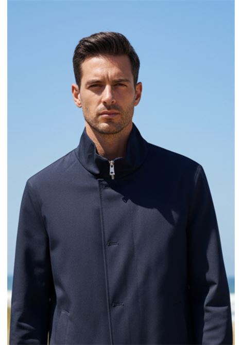 Giacca Solus Zevio in Lana Tecnica Blu Navy DUNO | GIACCHE | SOLUS800