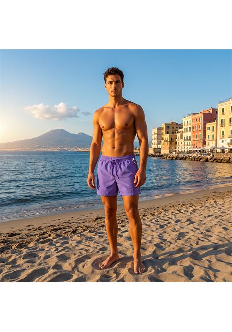 Costume da Bagno Fedeli Uomo Boxer Madeira Airstop - Ametista FEDELI | Costume | TU000320188