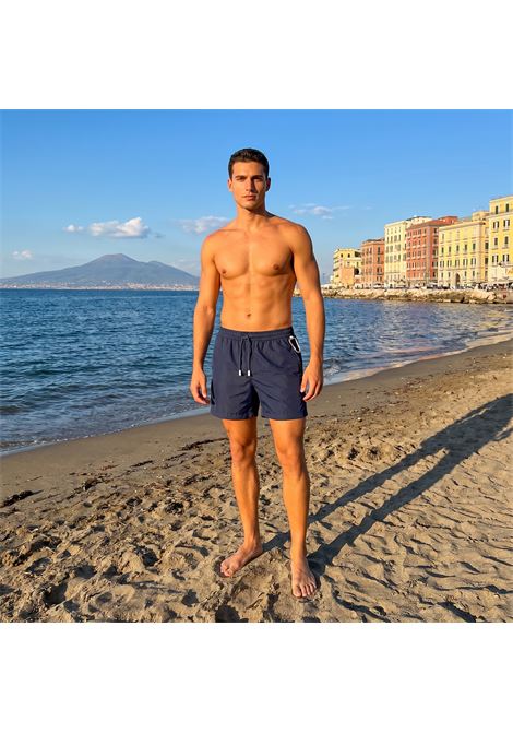 Costume da Bagno Fedeli Uomo Boxer Madeira Airstop - Midnight Blue FEDELI | Costume | TU00032028